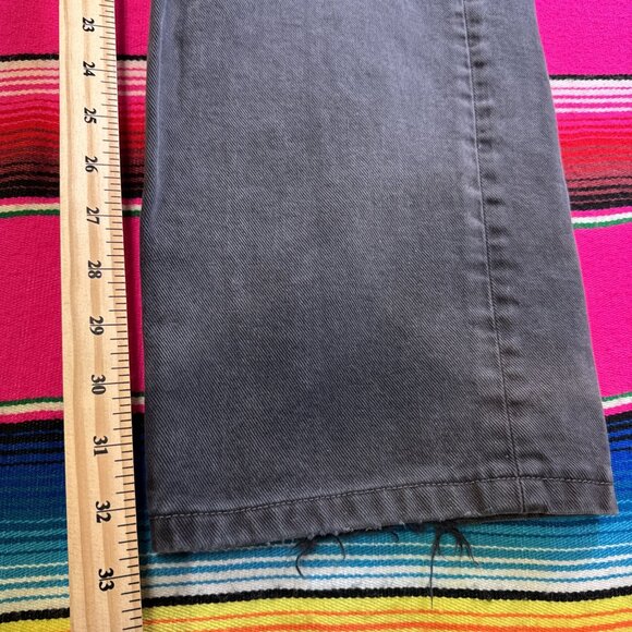 VTG Diesel Jeans Mens 36; Fit 33x32 Grey Black Straight Leg Button Fly Italy - Picture 12 of 14